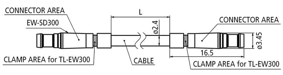 EW-SD300 12-Speed Di2 Electric Wire / E-Tube cable